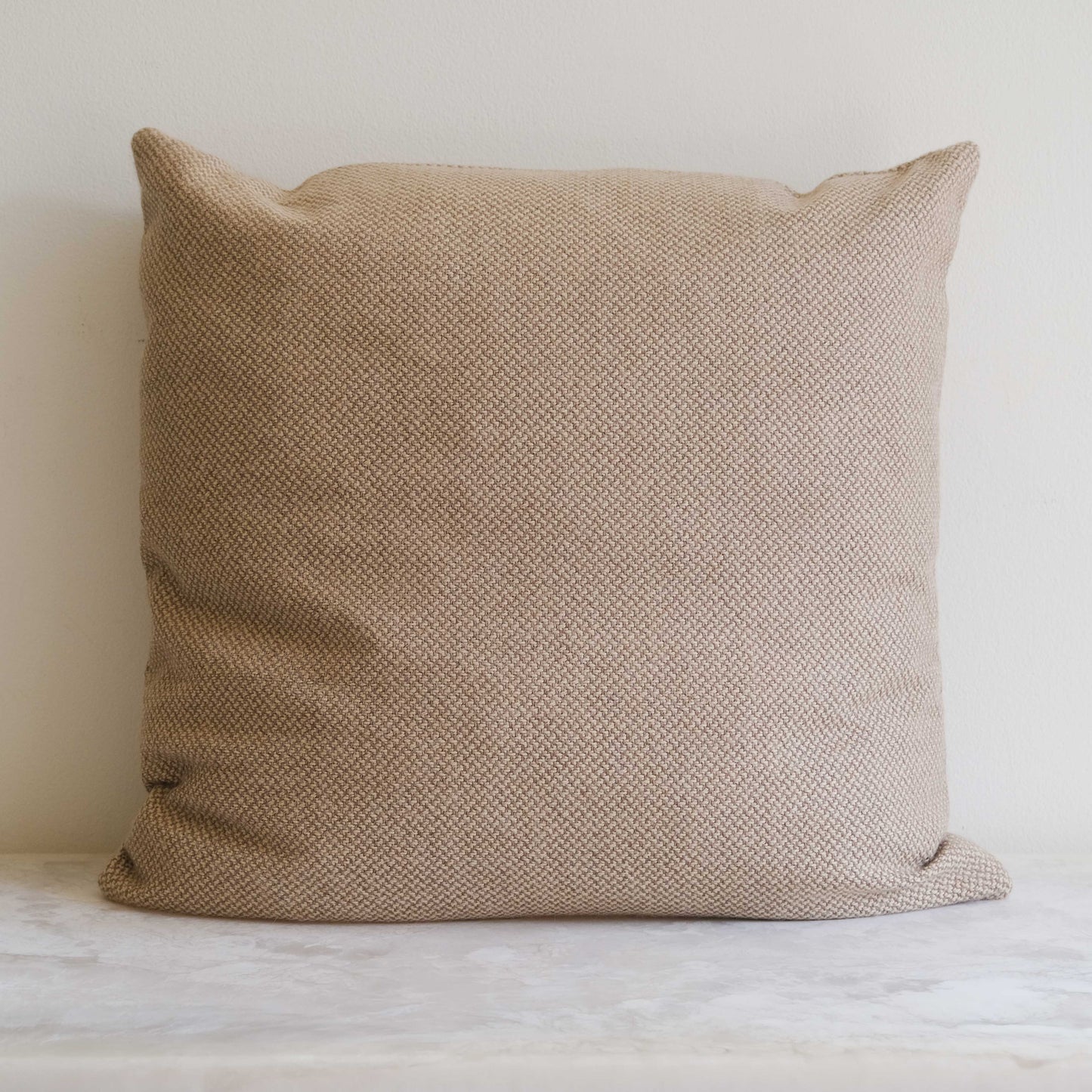 Prima Alpaca Pillow in Pecan - 22"