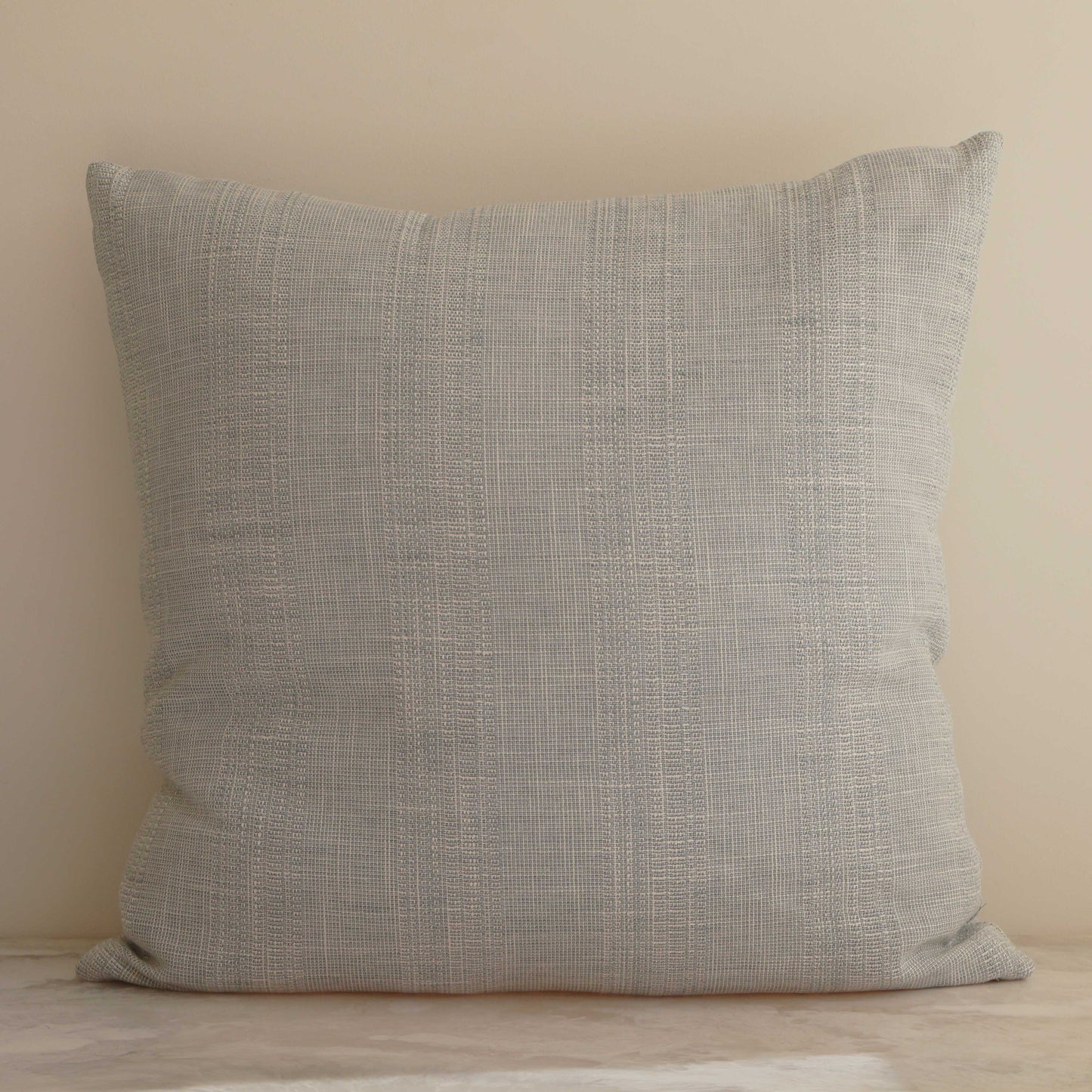 Blue Woven Pillow - 24"