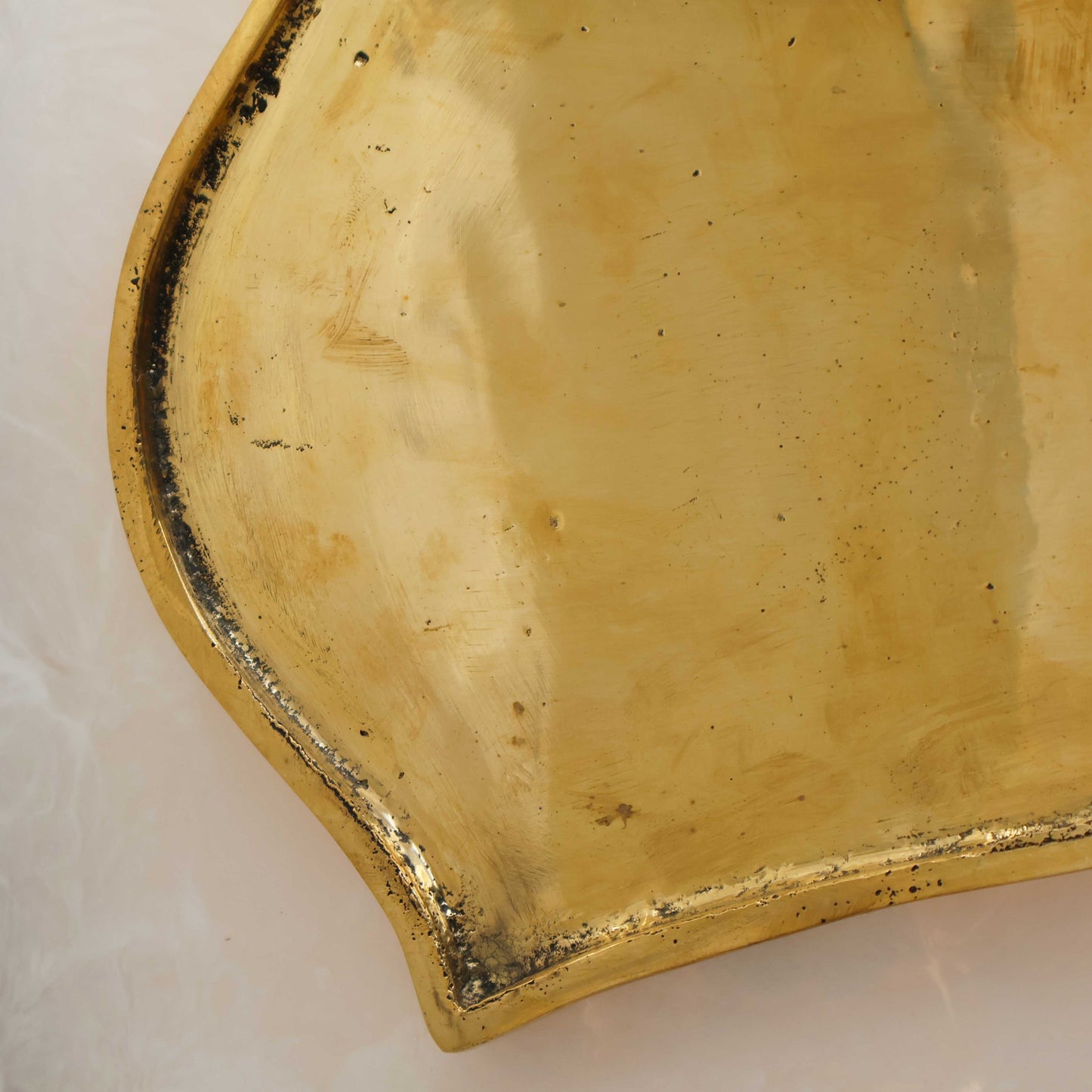 Umbria Tray in Brass