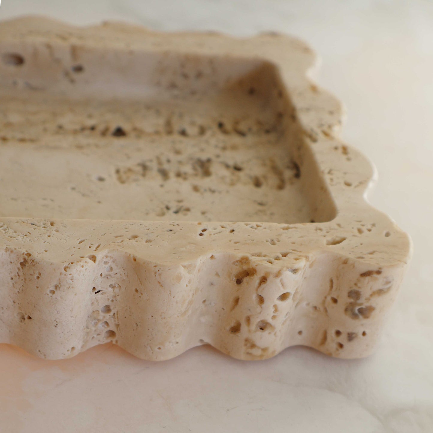 512 Tray in Travertine