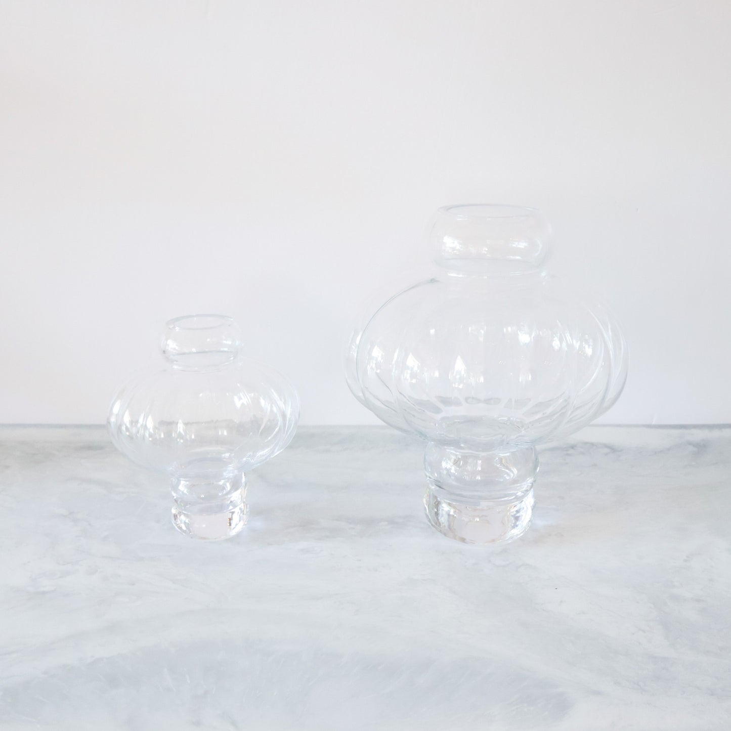 Clear Medium Balloon Vase