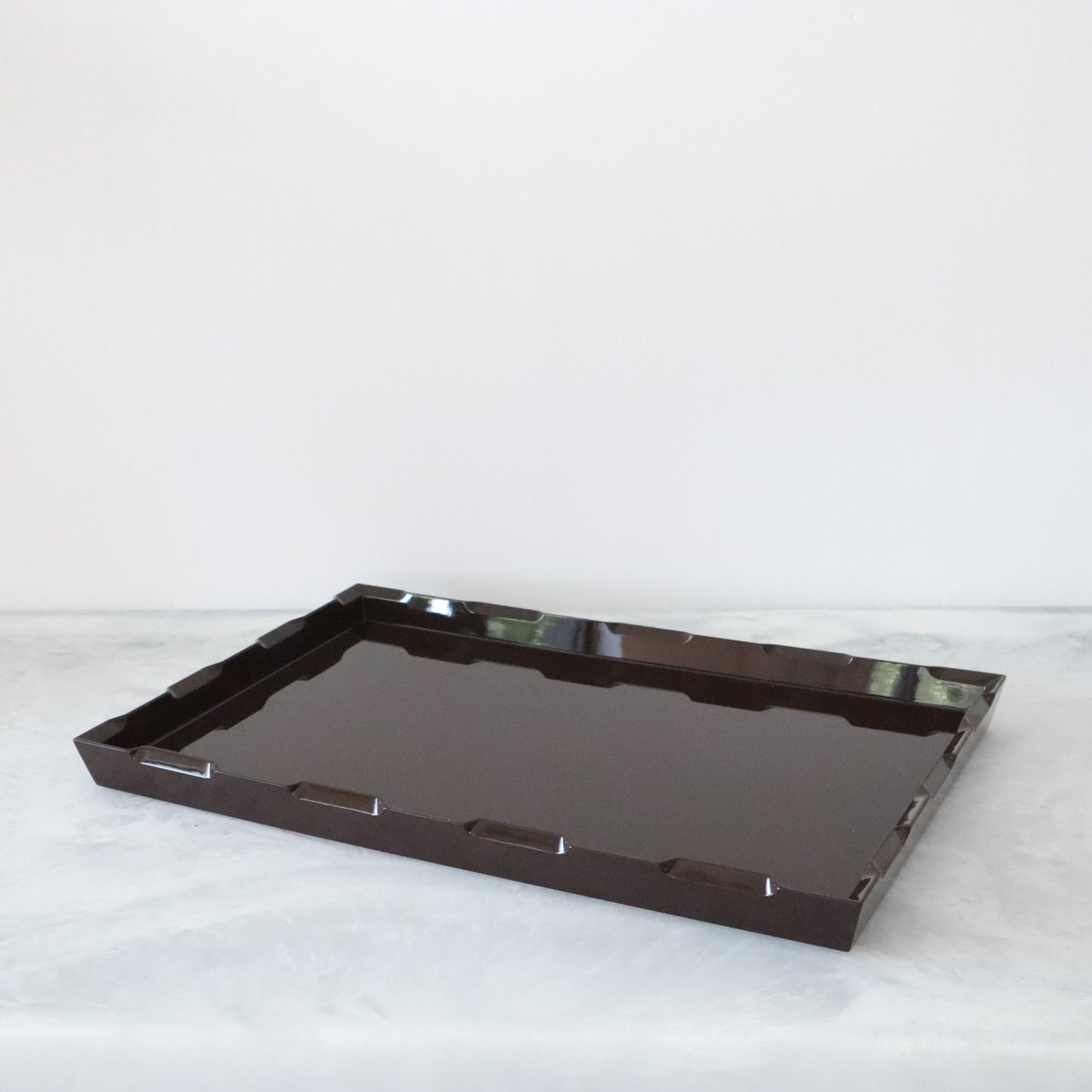 Medium Denston Tray - Chocolate Brown