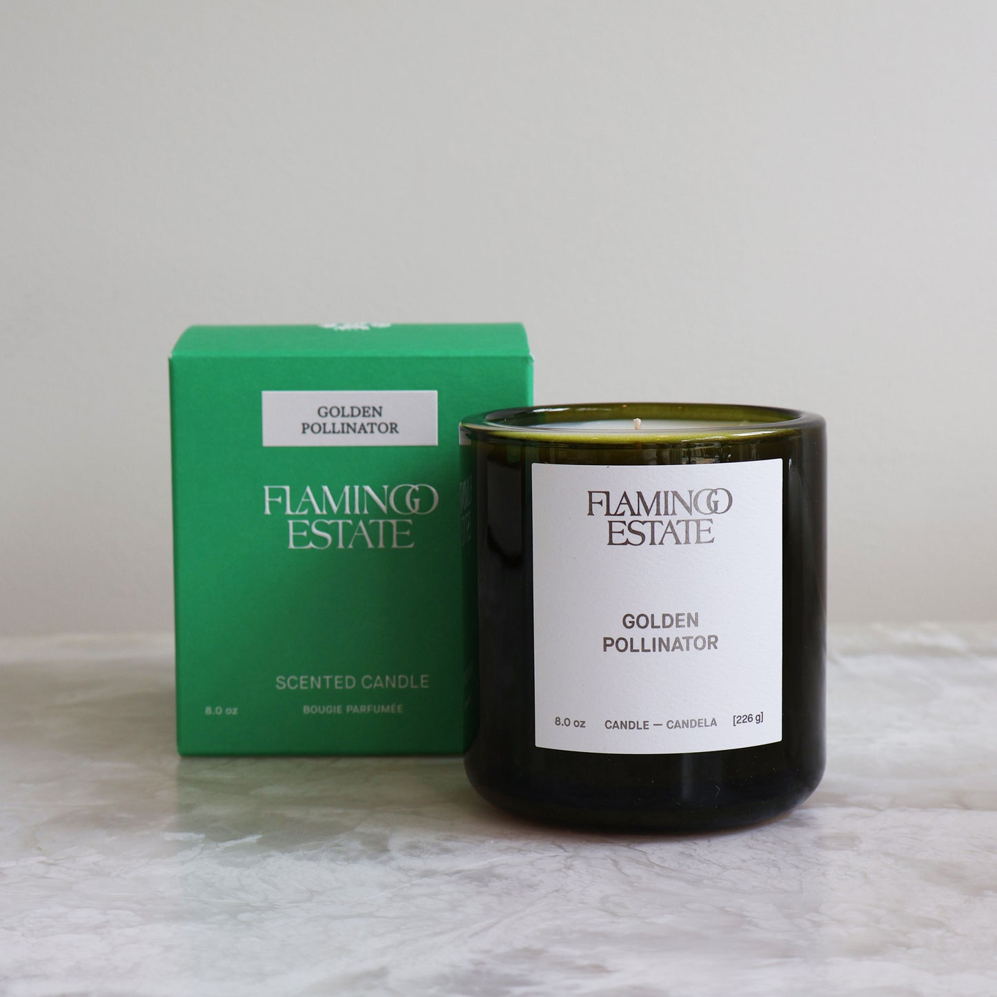 Golden Pollinator Candle