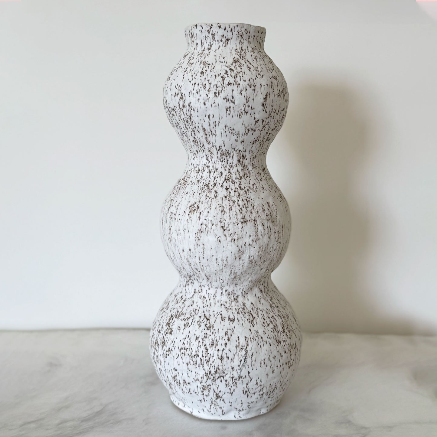 Speckled White Triple Curve 2