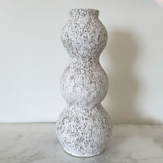 Speckled White Triple Curve 2