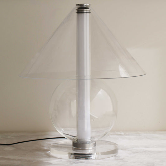 Glass Fragile Table Lamp