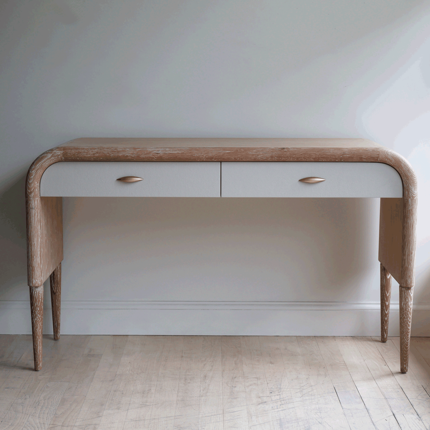 White Washed Oak Desk
