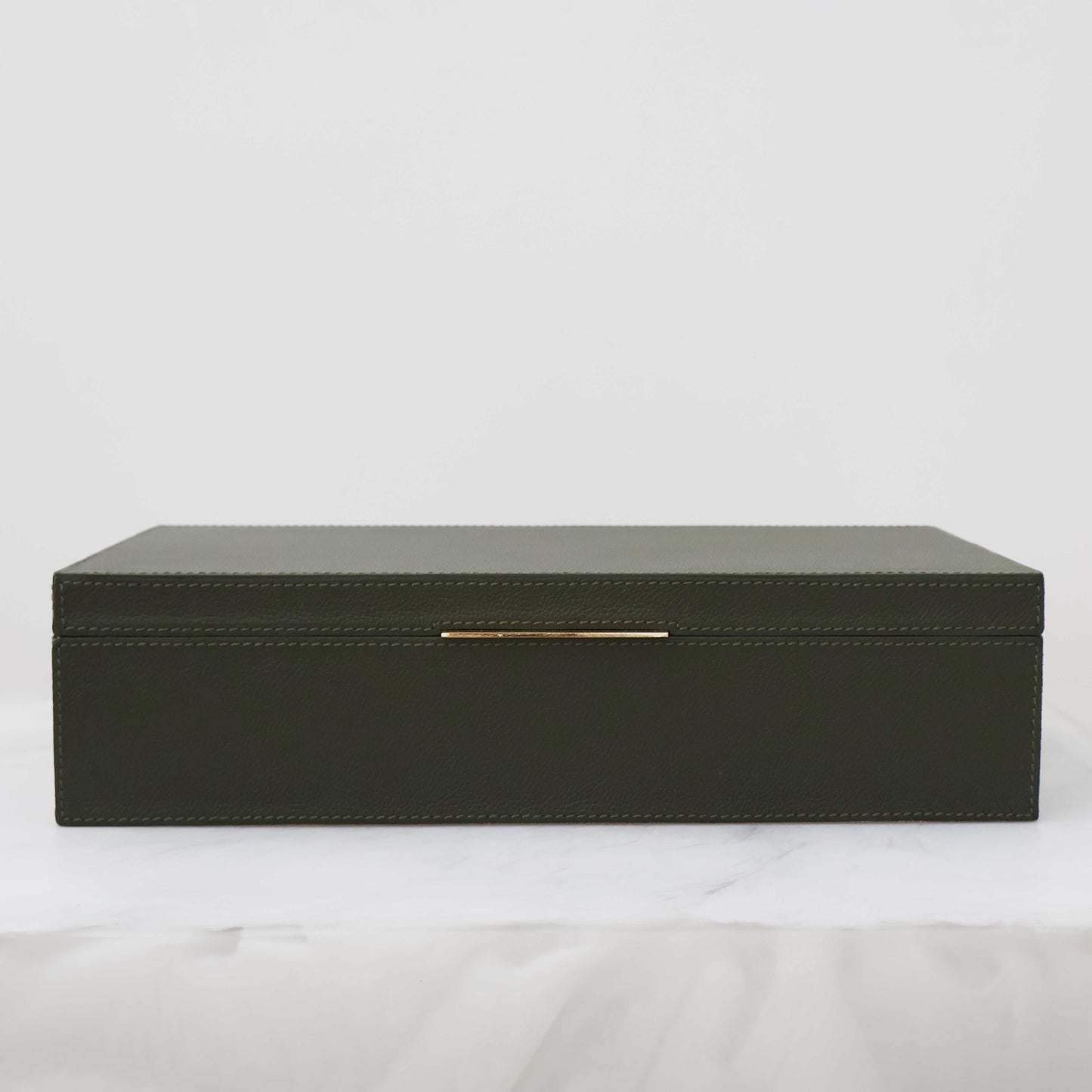 Ralston Boxes in Forest Full-Grain Leather
