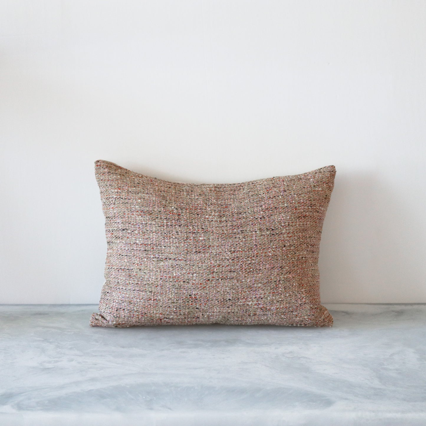 Pink Mottled Pillow - 15" x 20"