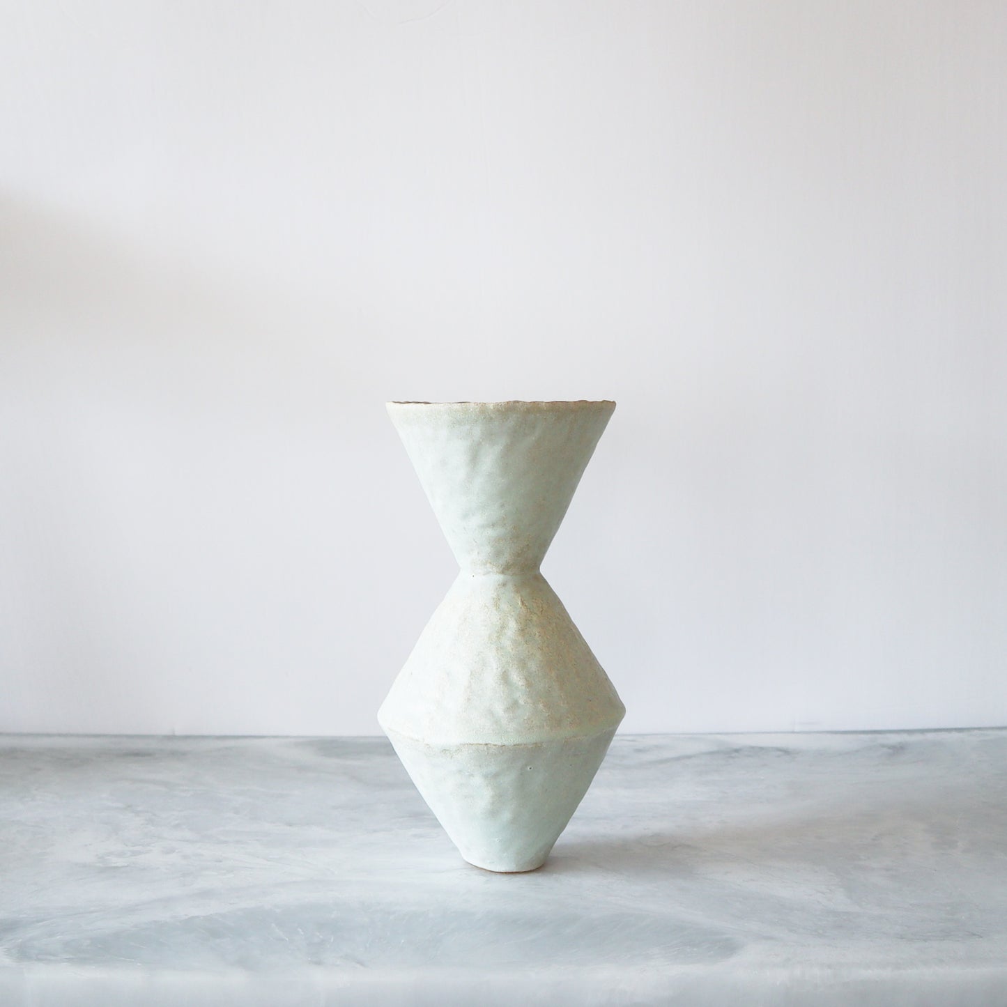Seafoam Zig Zag Diamond with Funnel