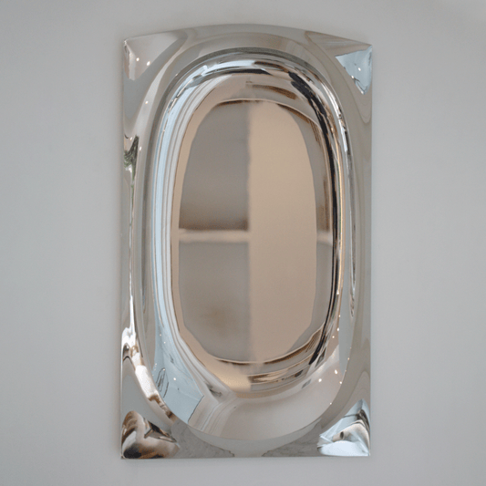 Brodzki Mirror - Nickel / 530MM