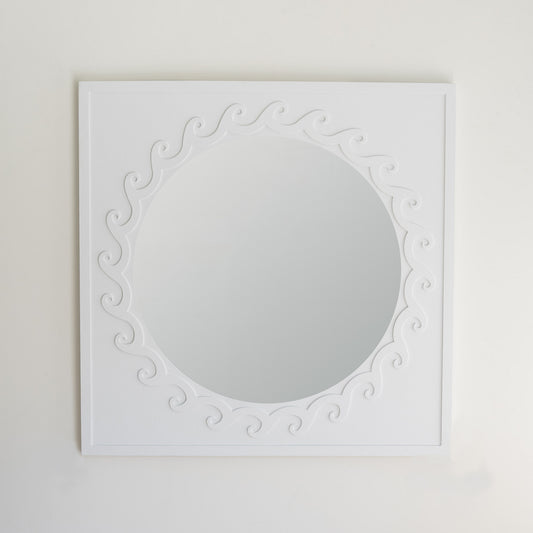 Coco Mirror - Gesso White
