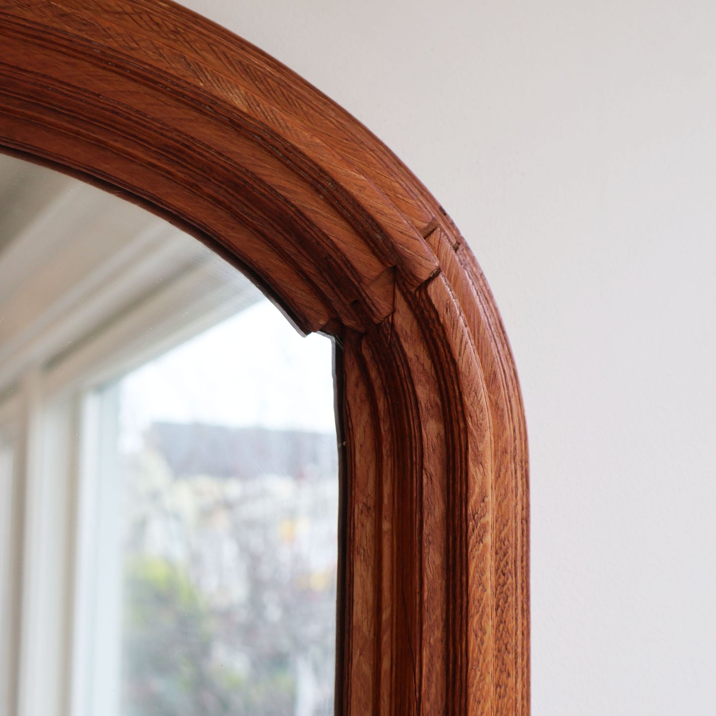 Vintage Wooden Mirror