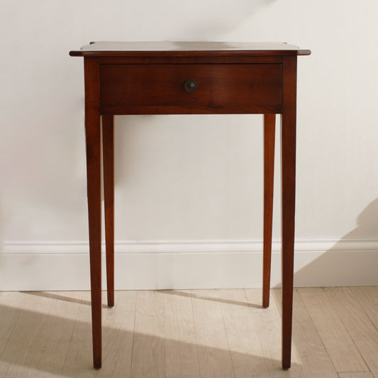 One-Drawer Hepplewhite Work Table