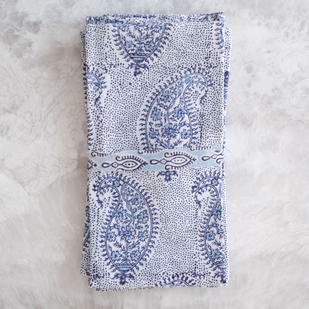 Paisley Azure Napkins