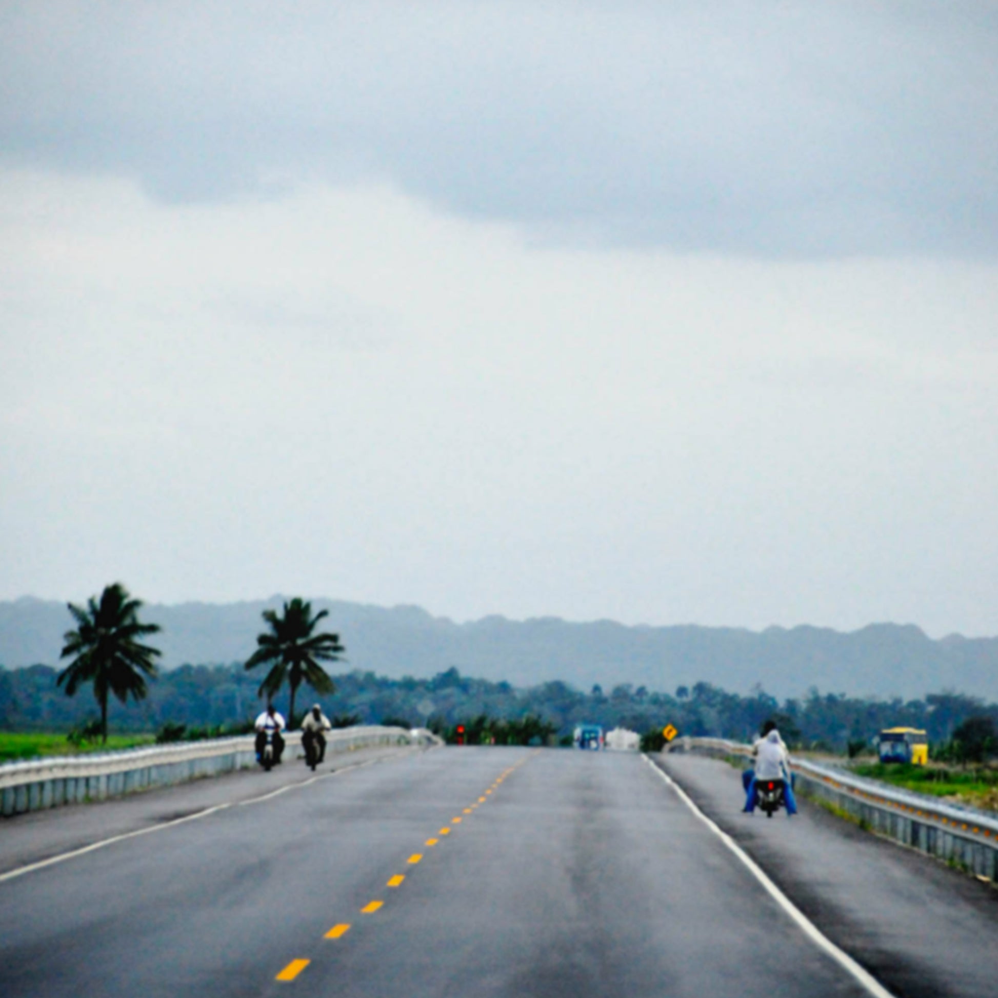 Photograph by César Ancelle-Hansen titled Autoroute, Dominican Republic