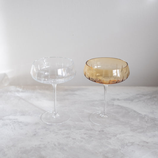 Single Cut Champagne Coupe