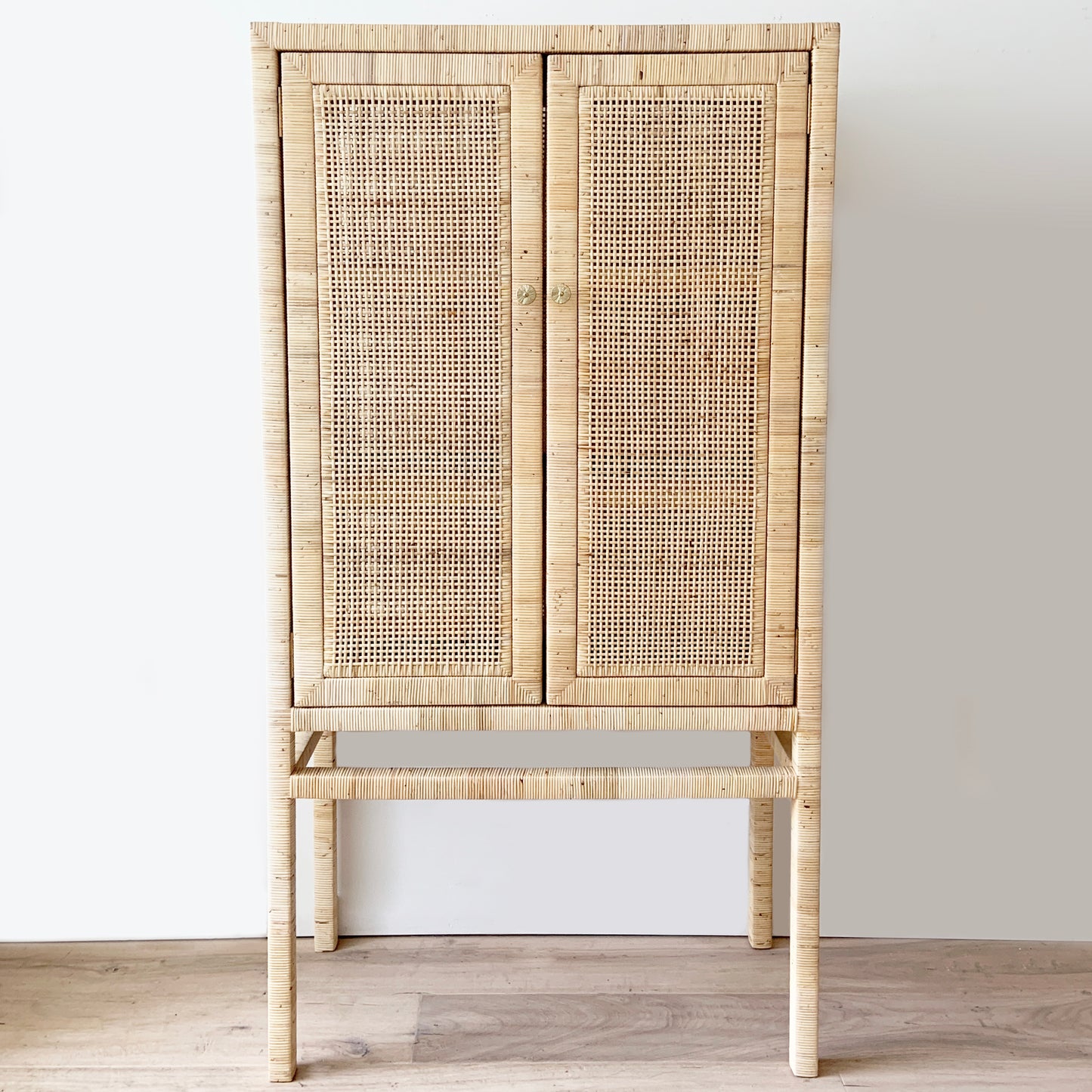 Rattan Standing Cabinet