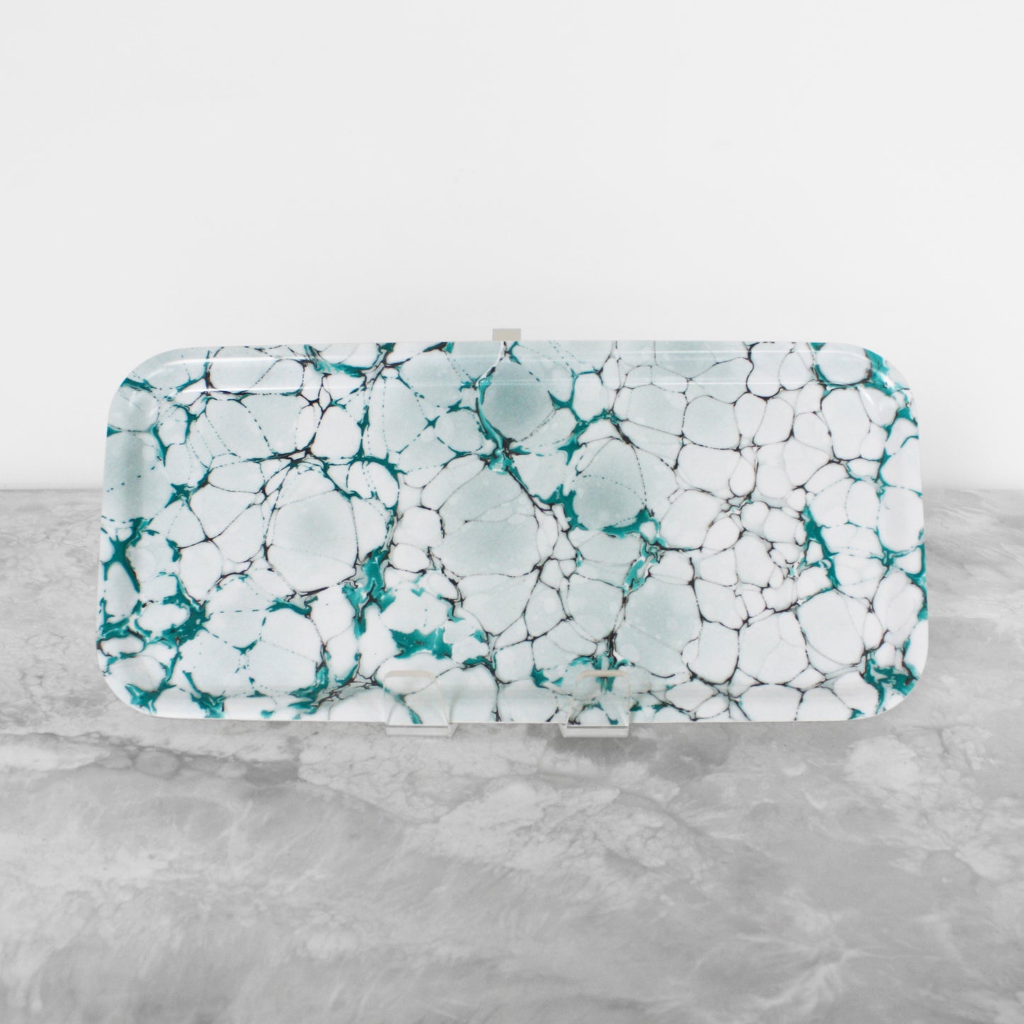 Marble Mint Birchwood Trays