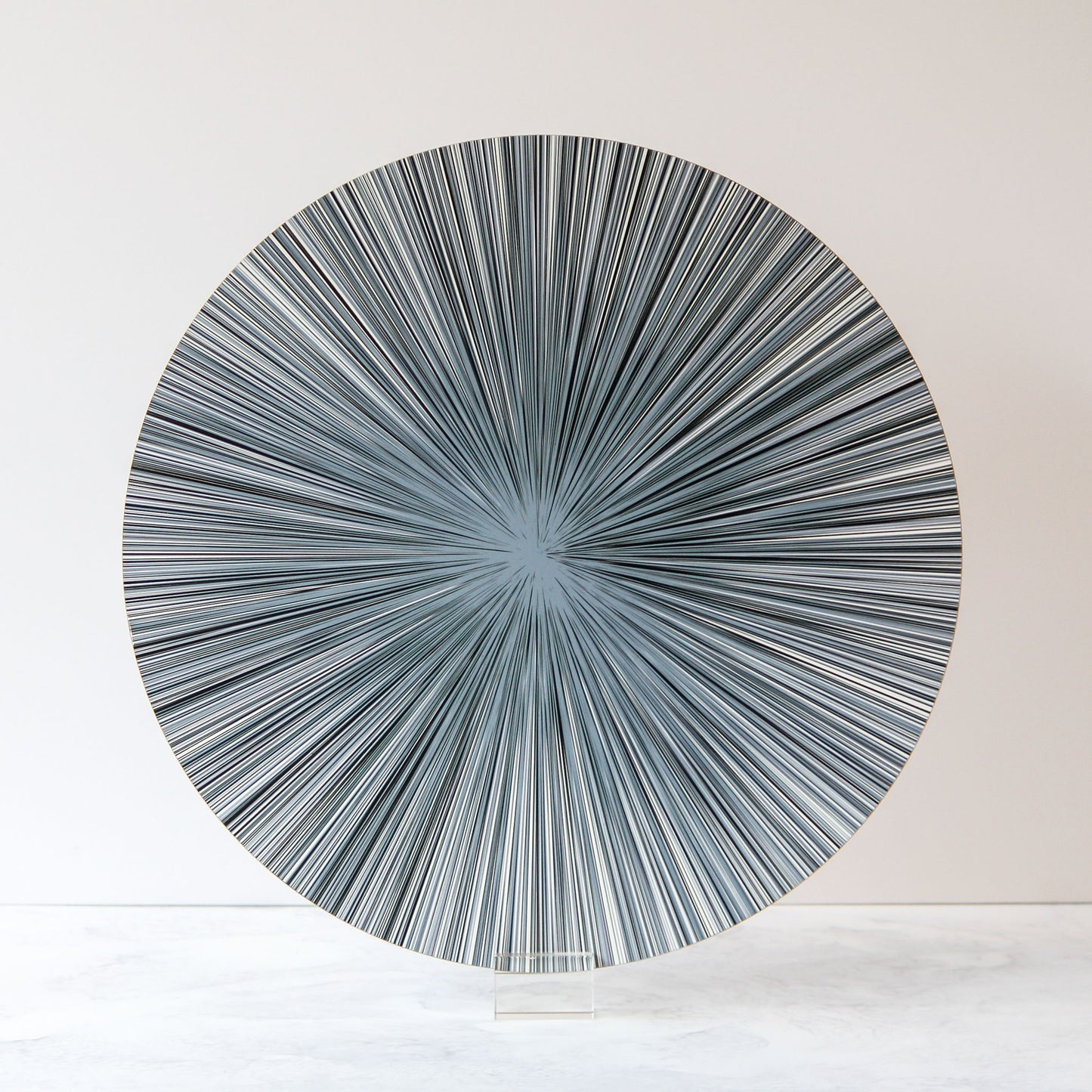 black lines placemats