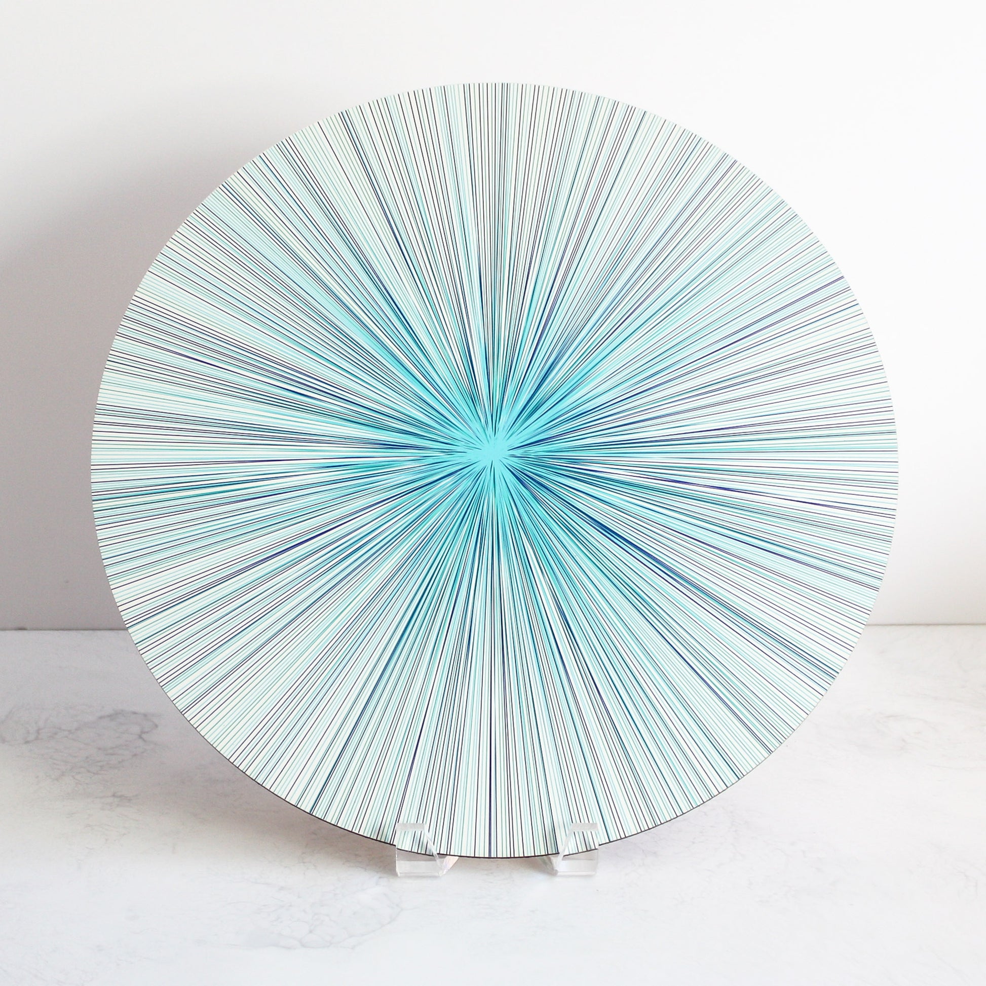 Lines placemats in Mediterranean Multi