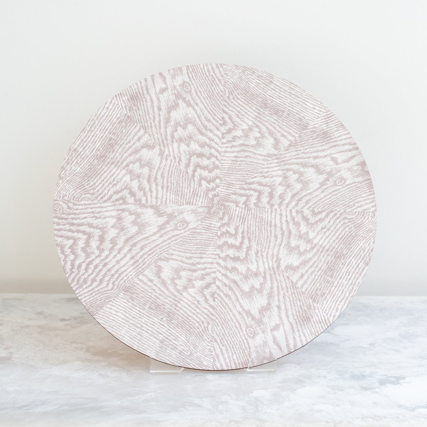 Faux Bois Placemat - Putty