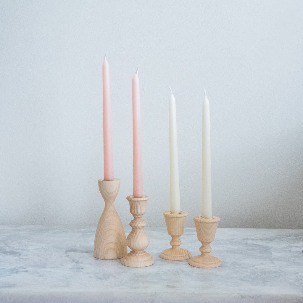 10" Everyday Taper Candle Pair
