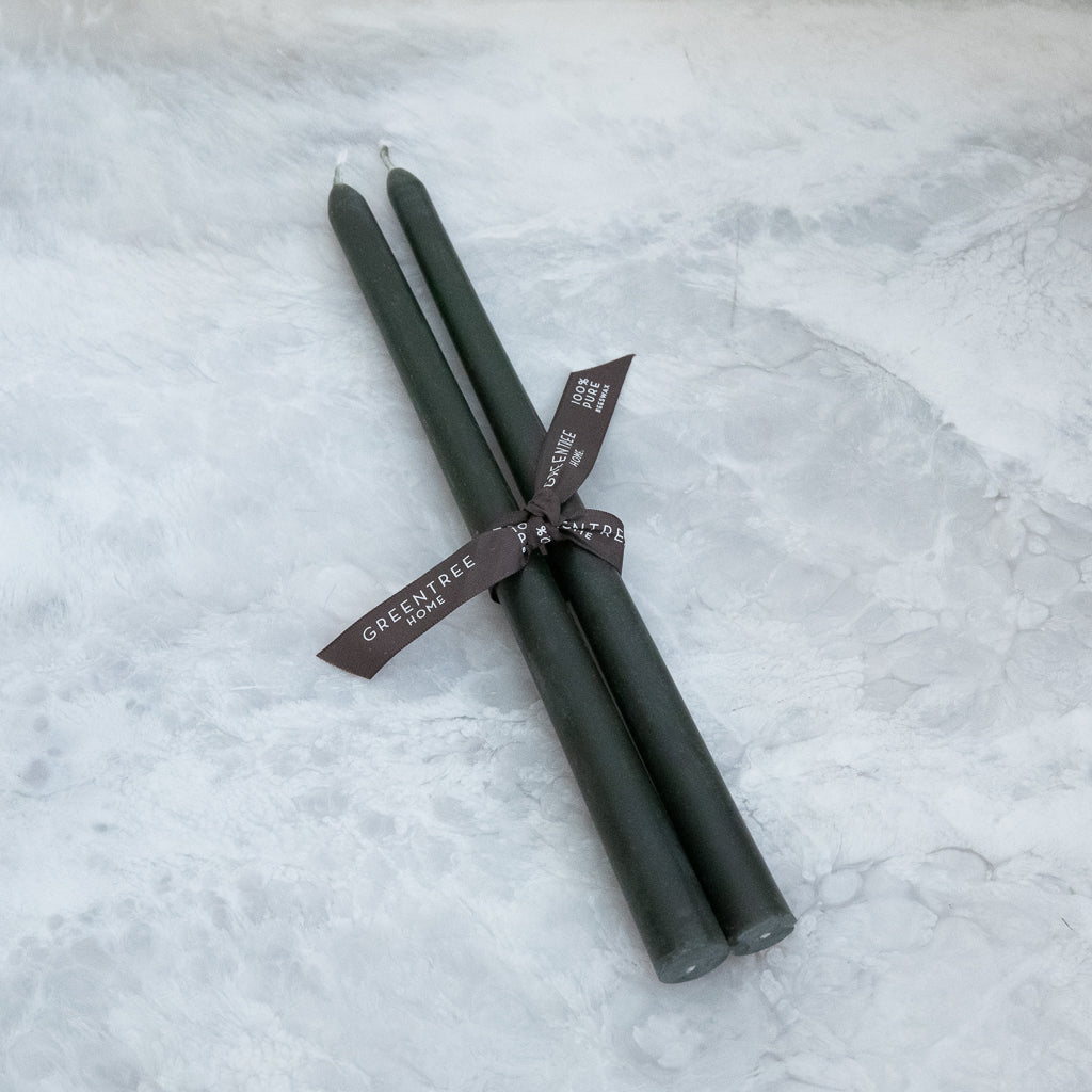 12" Everyday Taper Candle Pair