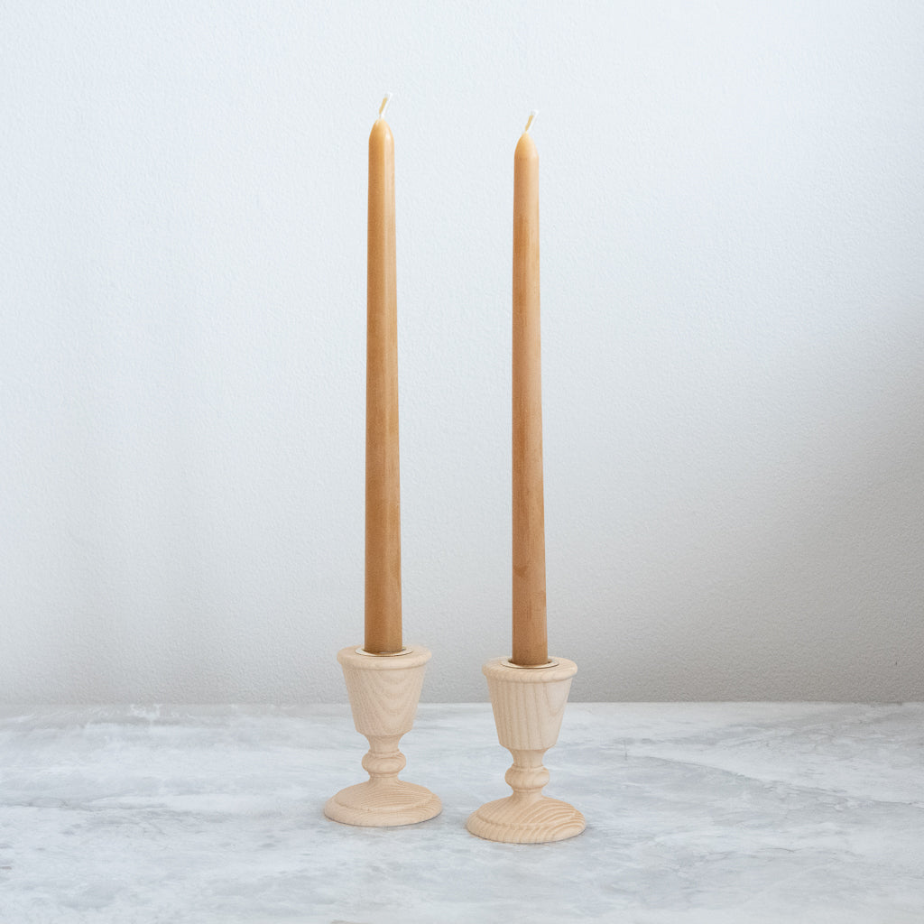 12" Everyday Taper Candle Pair