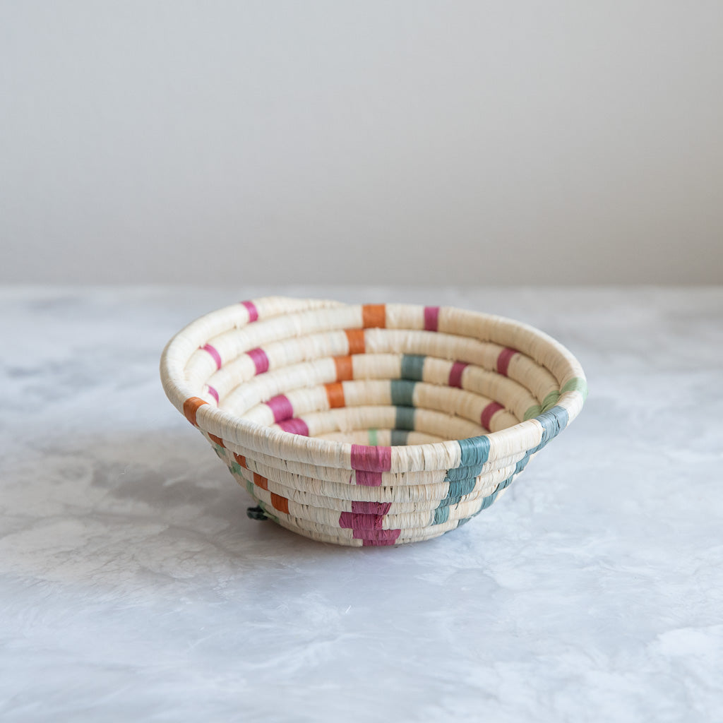 Bloom Flora Woven Bowl - 6"