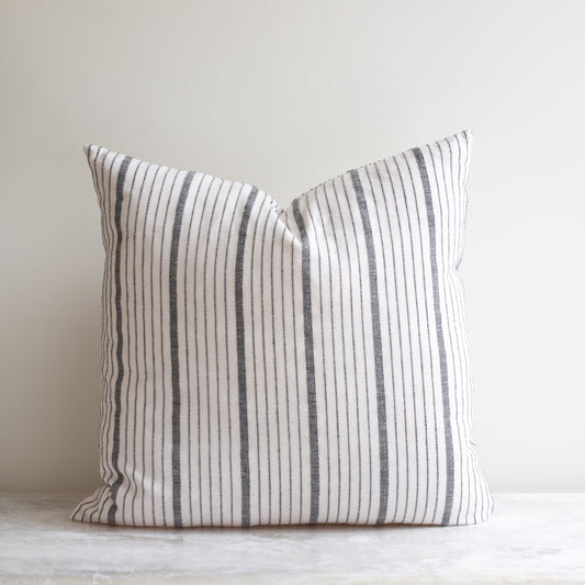 Cusco Stripe Pillow in Natural - 22"