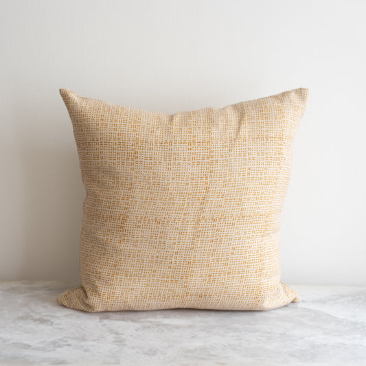 Jemez Pillow in Gold - 20"
