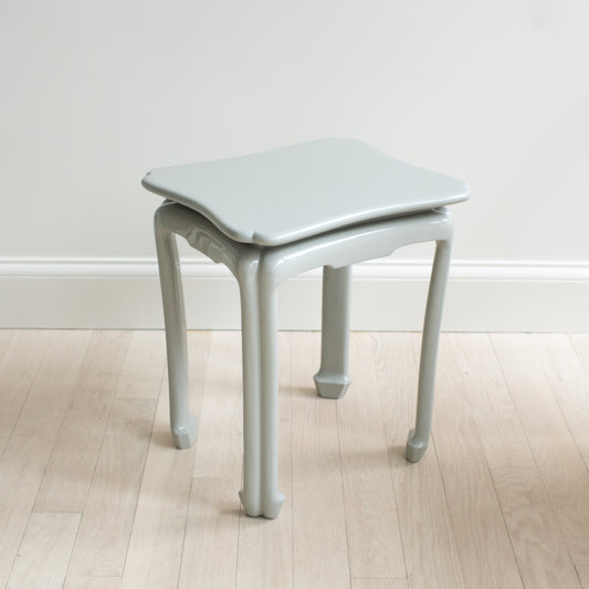 Chinoiserie Table - Pale Grey