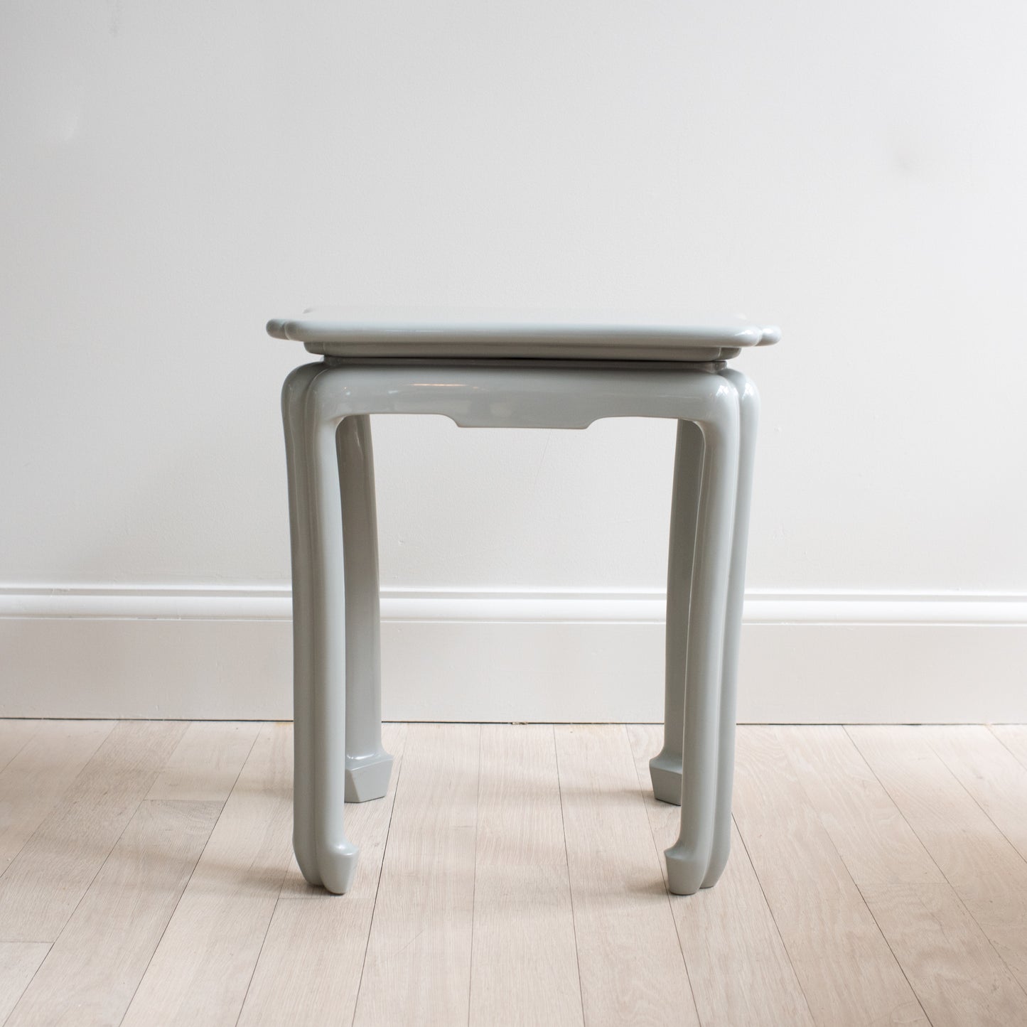 Chinoiserie Table - Pale Grey