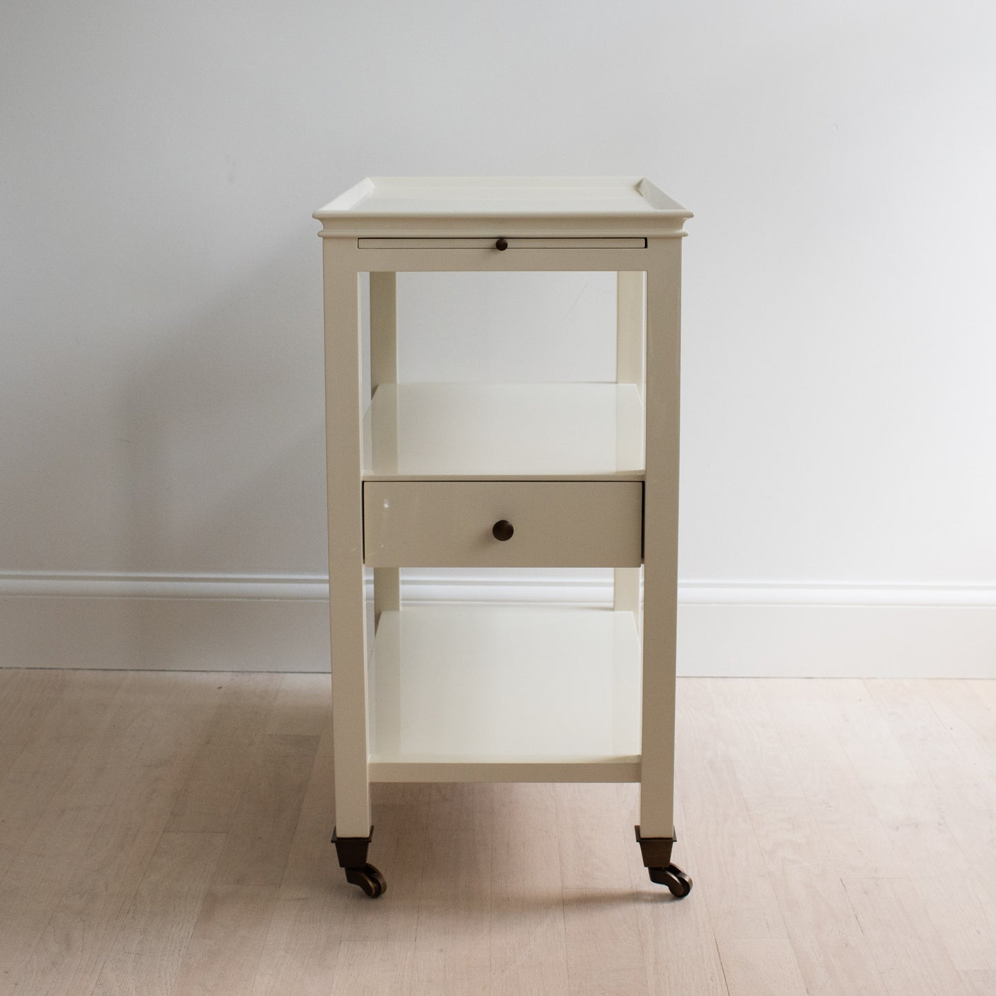 Practical Nightstand - Ivory