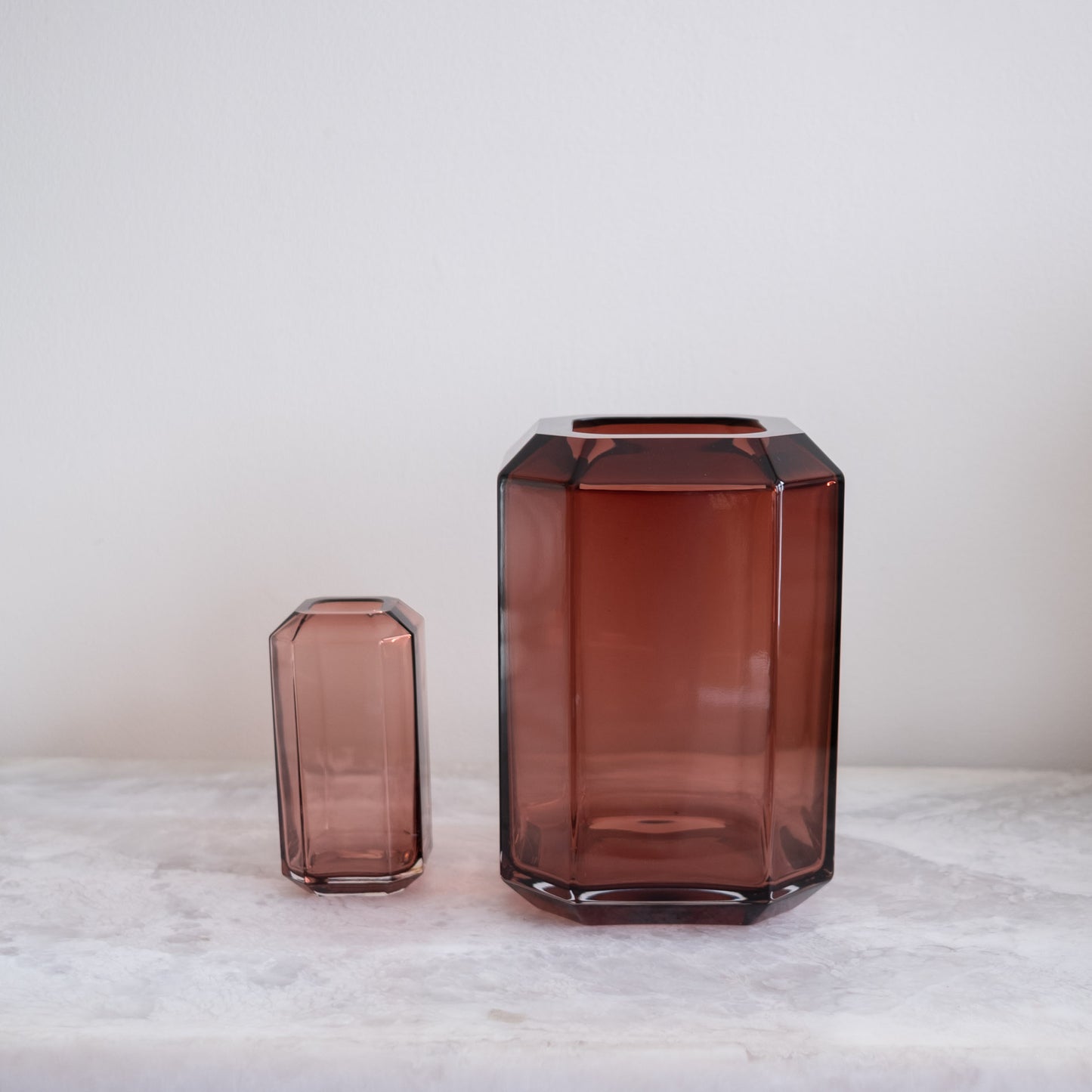 Burgundy Jewel Vases