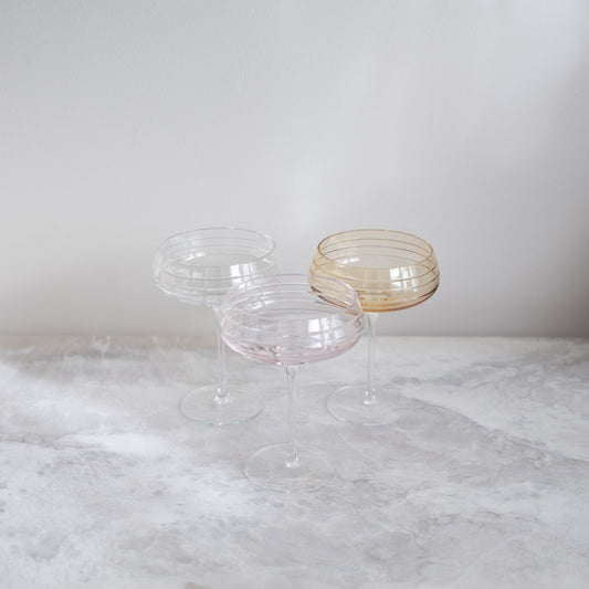Triple Cut Champagne Coupe