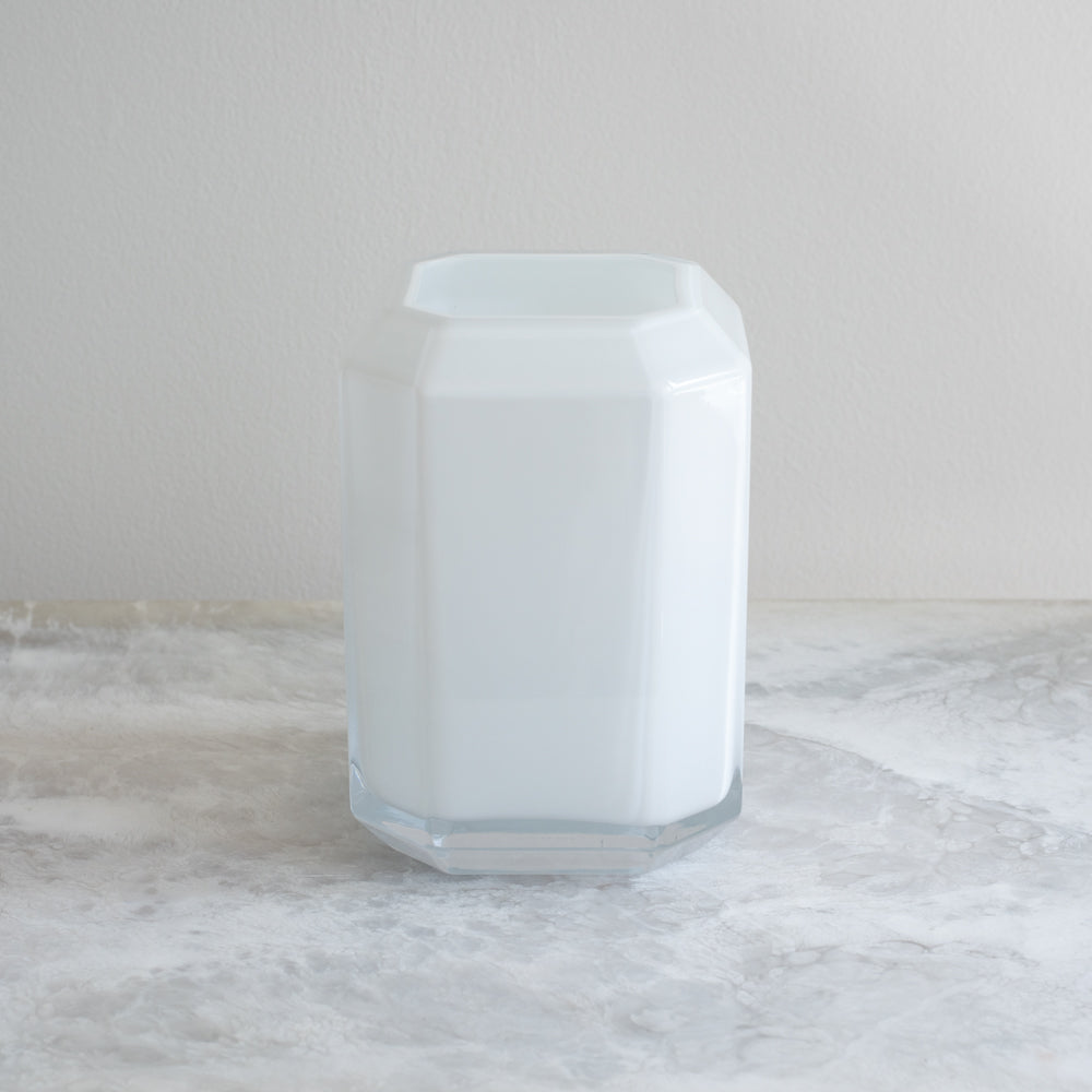 Opal White Jewel Vases