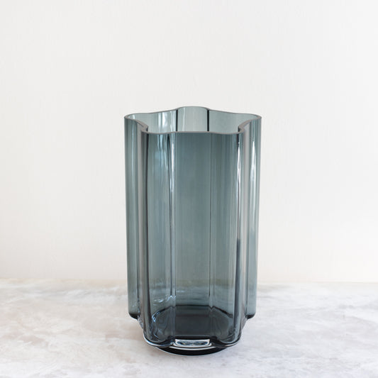 Large Funki Rounded Vase - Blue