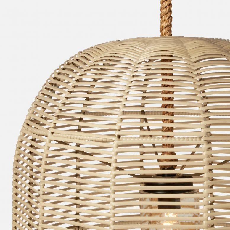 Abaca Rope Pendant