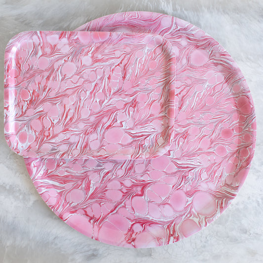 Coral Saga Birchwood Trays