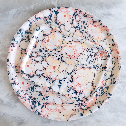 Floating Florals Birchwood Tray