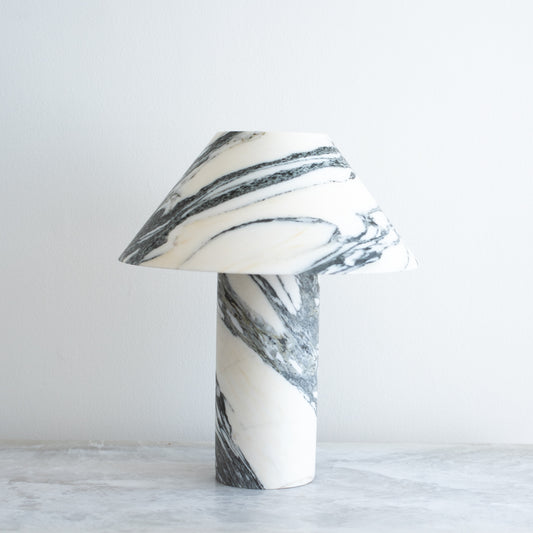 Arabescato Pillar Stone Light