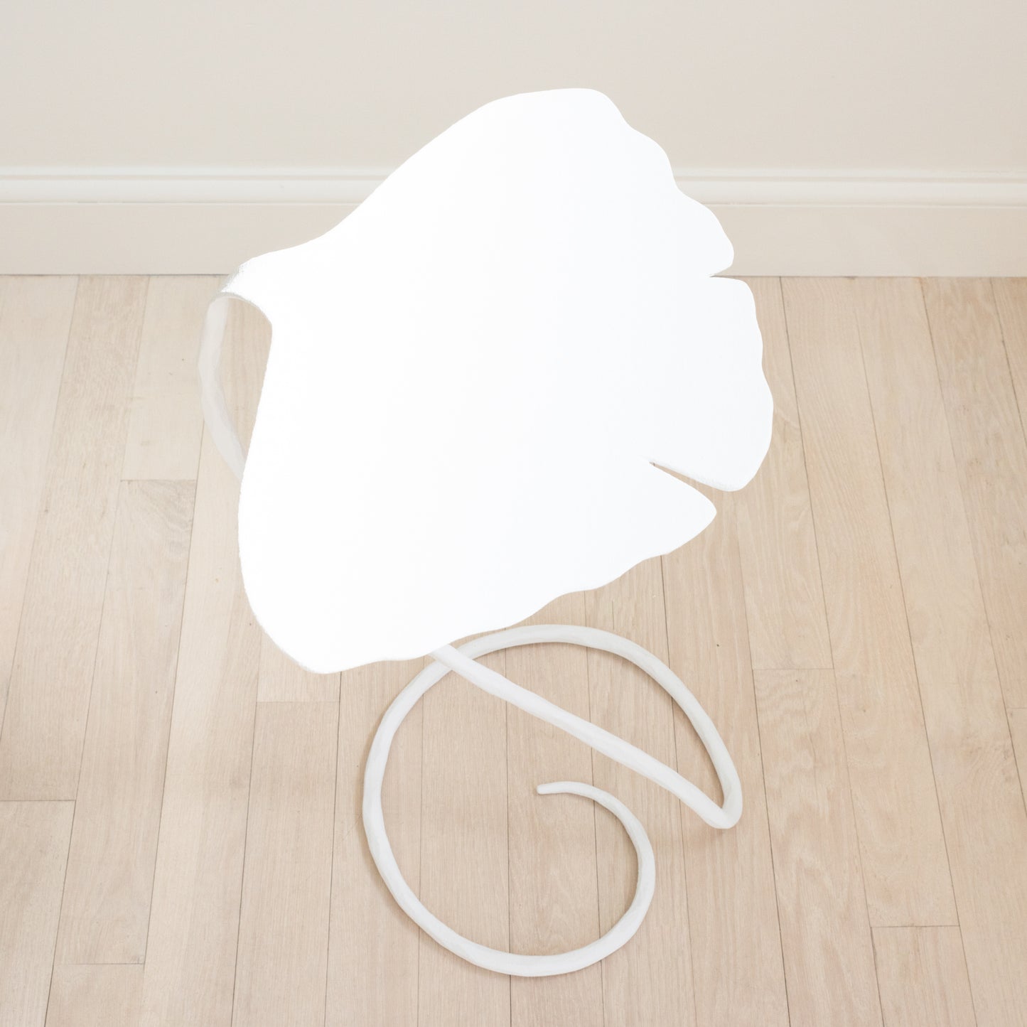 Ginkie Martini Table - Gesso White