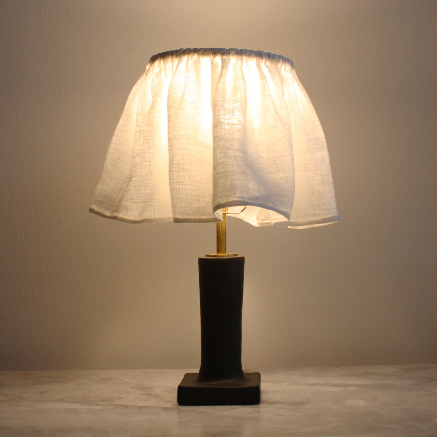 Curtain Lamp - Matte Black