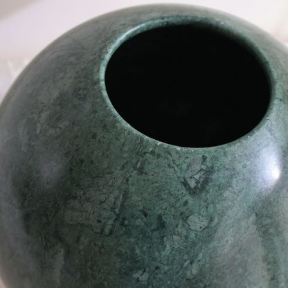 Globe Vase in Emerald