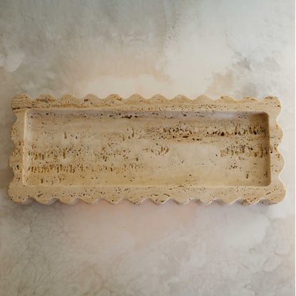 512 Tray in Travertine