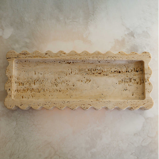 512 Tray in Travertine