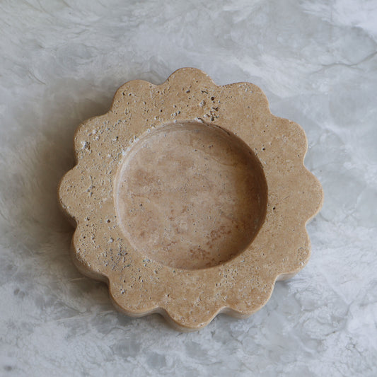Mini Sun Flat in Travertine