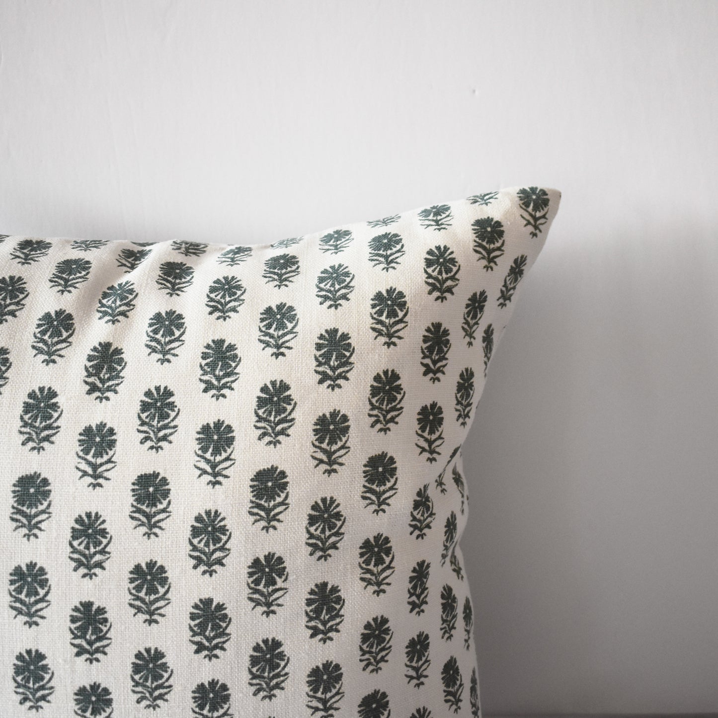 Beatrix Pillow in Steel & Oyster - 20"